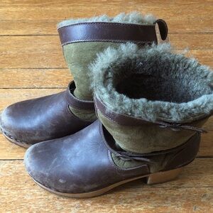 Shearling Clogs - No. 6